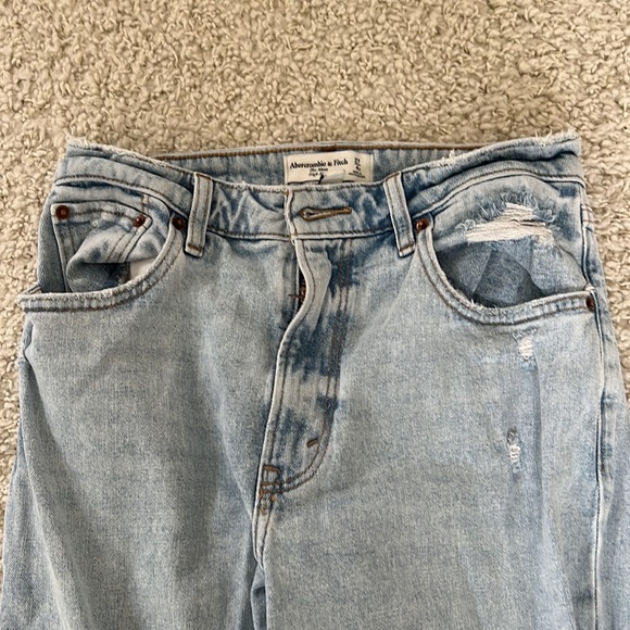 Abercrombie Curve Love Mom Jeans size 27short - Picture 7 of 11